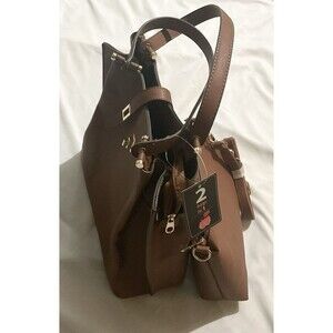 Women's Handbag 2 bags in 1, Brown